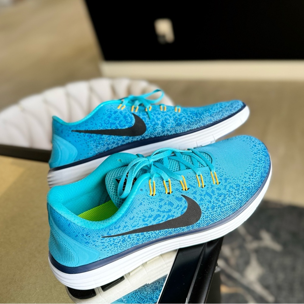 nike mens free run blue size 11
